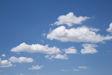 blue sky with clouds