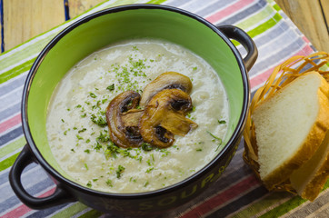 Mushroom cream soup
