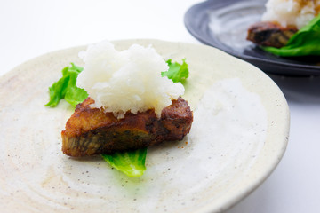 まぐろの和風ステーキ