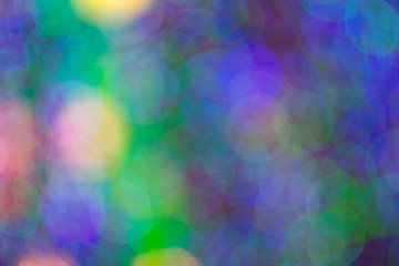 Colorful beautiful blurred bokeh background 