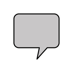 speech buble isolated icon vector illustration design