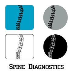Spine diagnostics symbol design