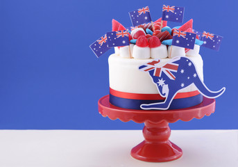 Happy Australia Day celebration cake