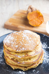 Pancakes of yam