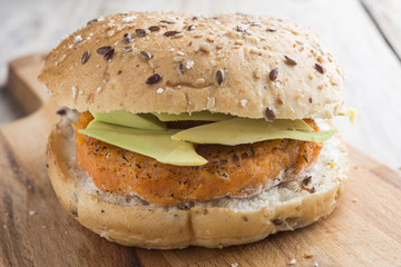 Vegetarian hamburger