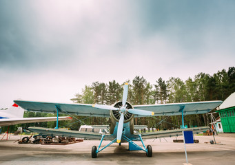 Old Soviet Plane Paradropper Aircraft