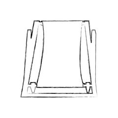 beach chair isolated icon vector illustration design