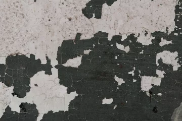 Crédence de cuisine en verre imprimé Vieux mur texturé sale texture de mur de béton blanc