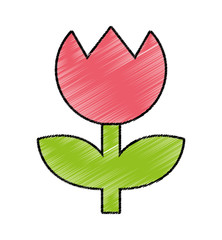 rose flower symbol edit icon vector illustration design