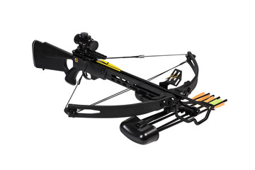 Crossbow iisolated on a white background
