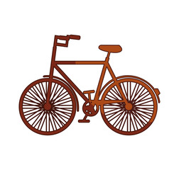 hipster style bicycle icon vector illustration design