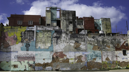 Wall on Havana