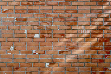 Brick wall and light