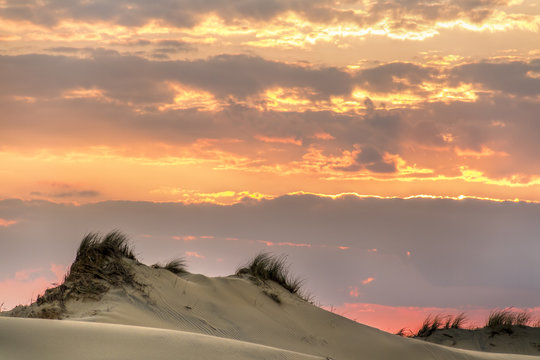 Jockeys Ridge Sundown - Nags Head, North Carolina