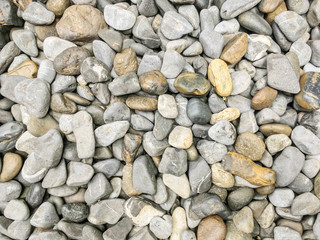 Closeup surface beautiful stone floor in the park texture background