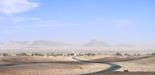 landscape in Namibia