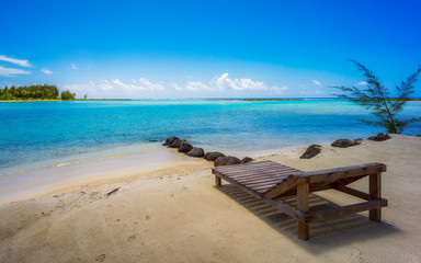 Relaxing at the beach