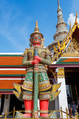 Thailand - Wat Phra Kaew - The Temple of Emerald Buddha in Bangkok, Thailand.