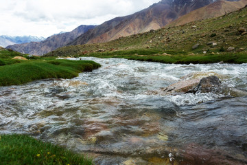 Naklejka na ściany i meble Natural landscape in Leh Ladakh
