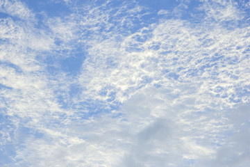 Blurred abstract background clouds on the sky.