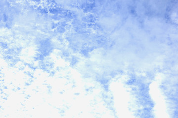 Fototapeta na wymiar Blurred abstract background clouds on the sky.