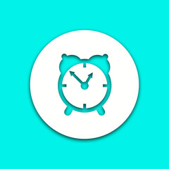 Clock - vector icon.