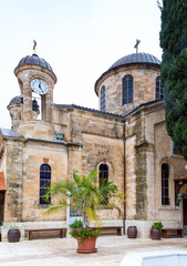 Fototapeta na wymiar The Cana Greek Orthodox Wedding Church, Israel.