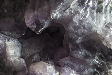 Stone Cristal Metallic textures. Backgrounds.