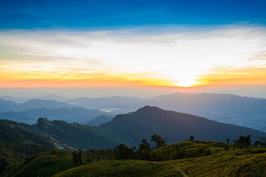 View from phucheefa forest park © sirastock