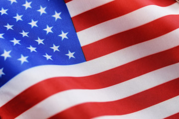 election simbol on usa flag