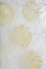 氷の中のレモン