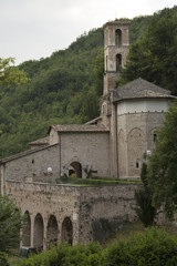 Fototapeta na wymiar Abbazia Sant'Eutizio, Preci
