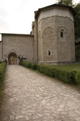Fototapeta na wymiar Abbazia Sant'Eutizio, Preci