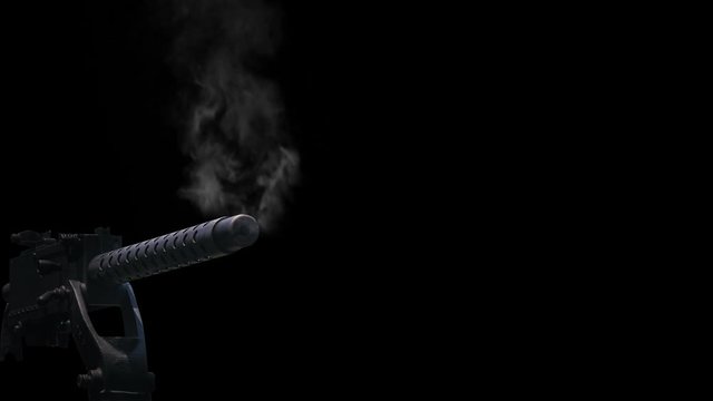 animation - shotgun,muzzle and smoke