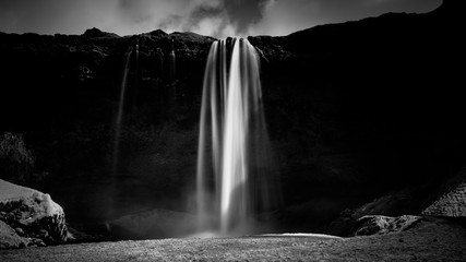 Waterfall in Iceland