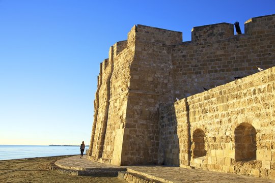 Larnaka Fort and Medieval Museum, Larnaka, Cyprus, Eastern Mediterranean Sea
