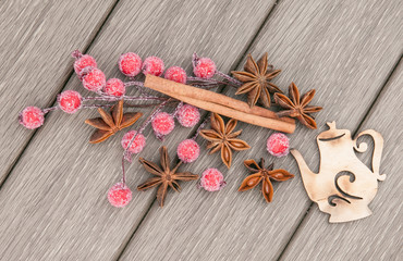 Christmas natural decoration