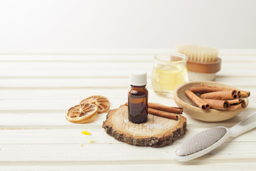 cosmetic oil for baths and saunas