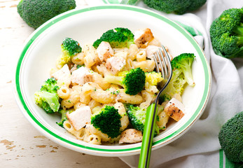 Pasta with Broccoli and Ham