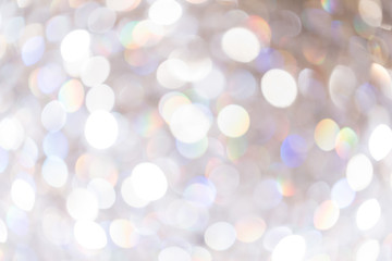 Fototapeta premium A blur of abstract lights Behind the circle A background