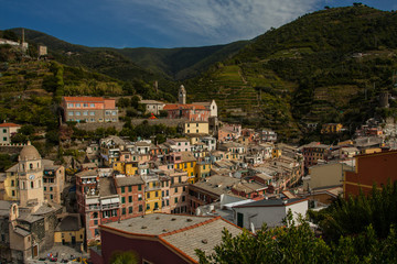 Fototapeta na wymiar view of Vernazza