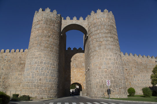 Puerta de Mariscal, Avila, Castile and Leon, Spain