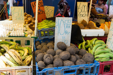 Fresh vegetables and fruit