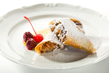 Apple Powdered Strudel