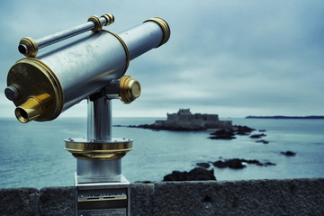 Das Fernrohr von Saint Malo
Saint Malo Bretagne