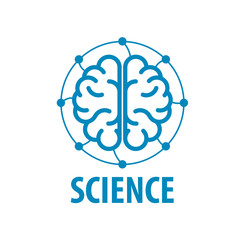 Vector brain logo