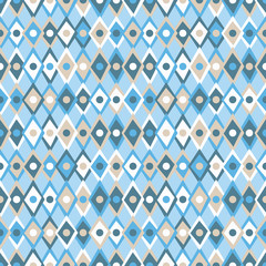 Fototapeta premium Seamless vector background with abstract geometric pattern. Print. Repeating background. Cloth design, wallpaper.
