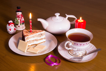 Teatime in the evening