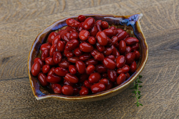 Red canned kidney beans