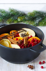 Mulled wine preparation